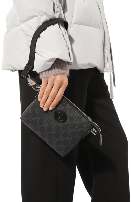 Сумка GG Supreme Gucci 723306/92THN Чёрный  723306/92THN Фото 2