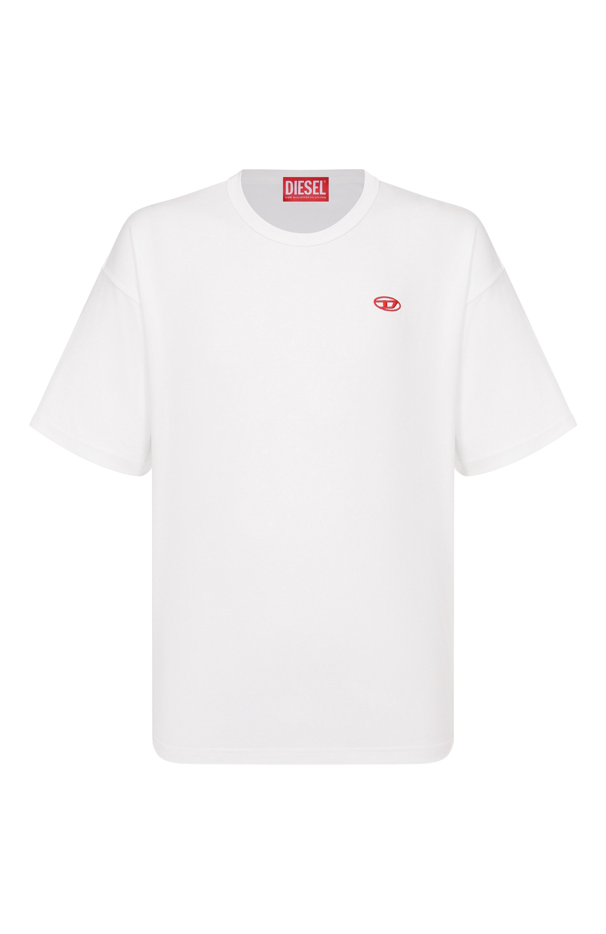 Хлопковая футболка DIESEL, арт. A18535/0AIJU, фото 1