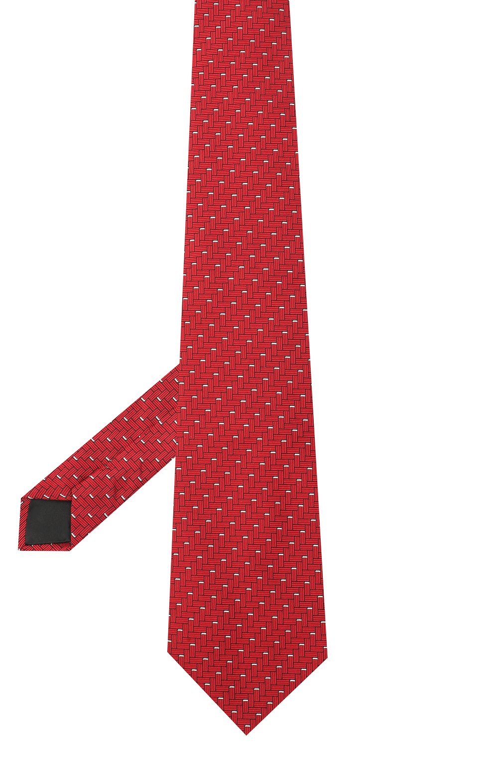 Шелковый галстук LANVIN красного цвета по цене 9950 руб., арт. 3245/TIE, фото 2 Шелковый галстук LANVIN, арт. 3245/TIE, фото 2