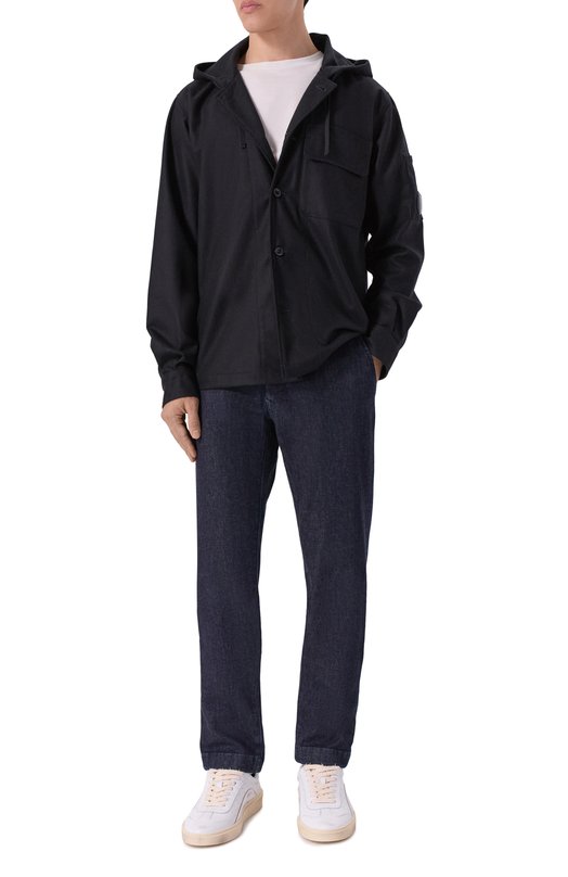 Шерстяная рубашка C.P. Company 19CM0S272A110498A Чёрный  19CM0S272A110498A Фото 2