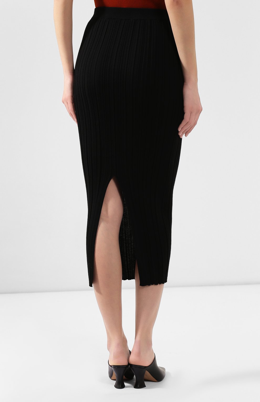 Шерстяная юбка HELMUT LANG, арт. J09HW717, фото 4