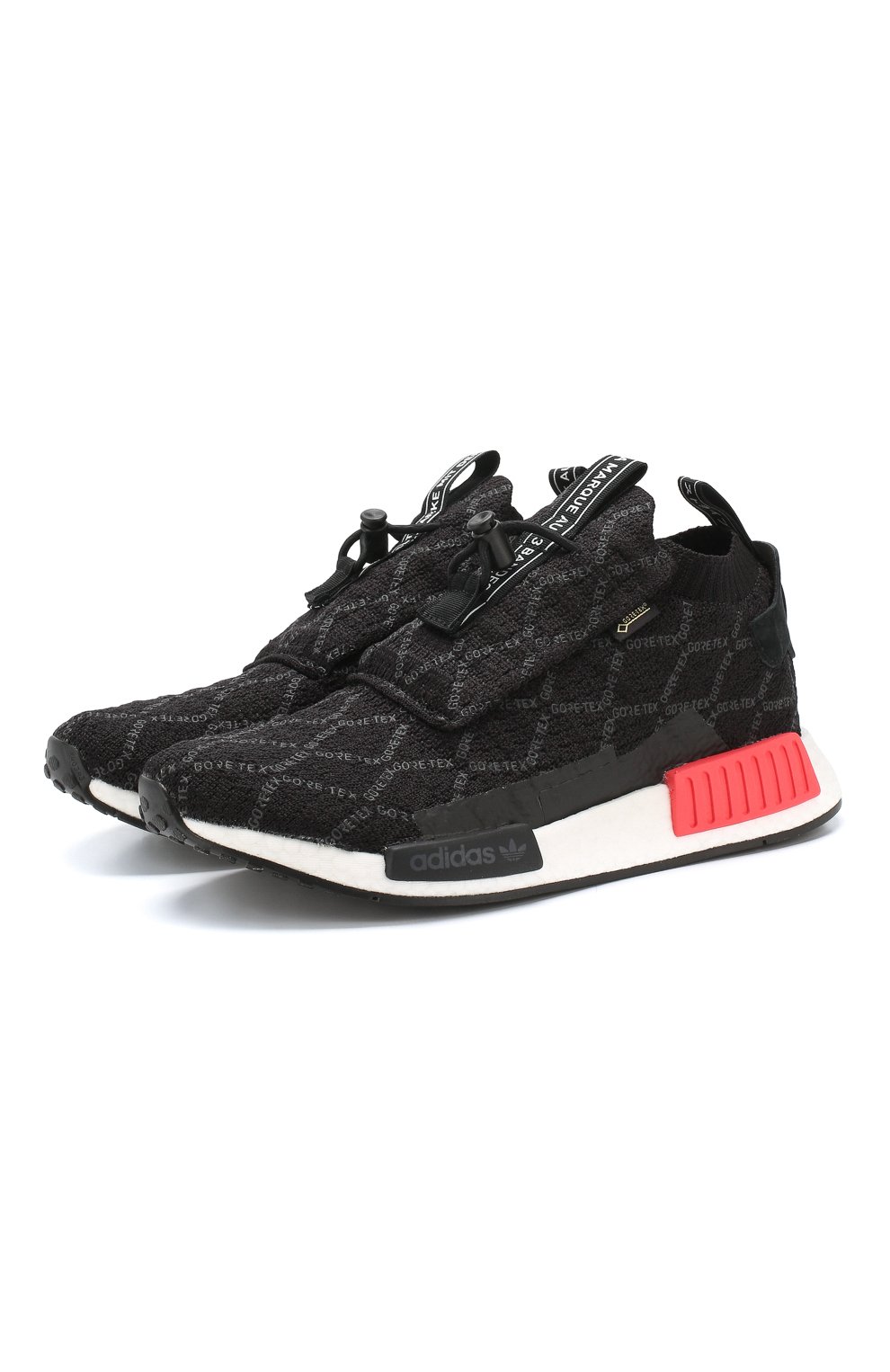 Текстильные кроссовки nmd_ts1 primeknit gtx ADIDAS ORIGINALS черного цвета по цене 16990 руб., арт. BD8078, фото 1 Текстильные кроссовки nmd_ts1 primeknit gtx ADIDAS ORIGINALS, арт. BD8078, фото 1