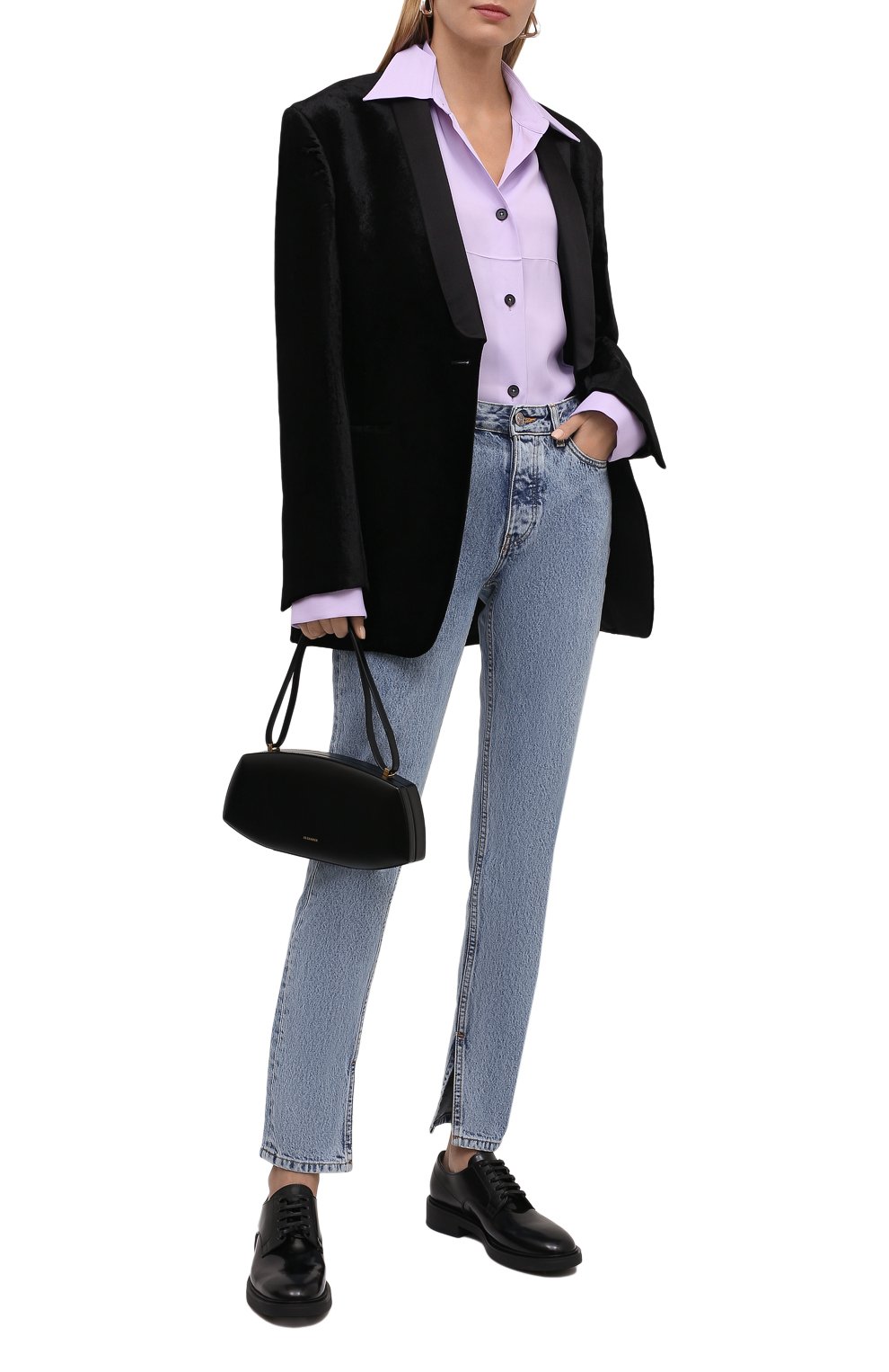 Кожаные дерби GIANVITO ROSSI, арт. G25215.20G0M.SRANER0, фото 2