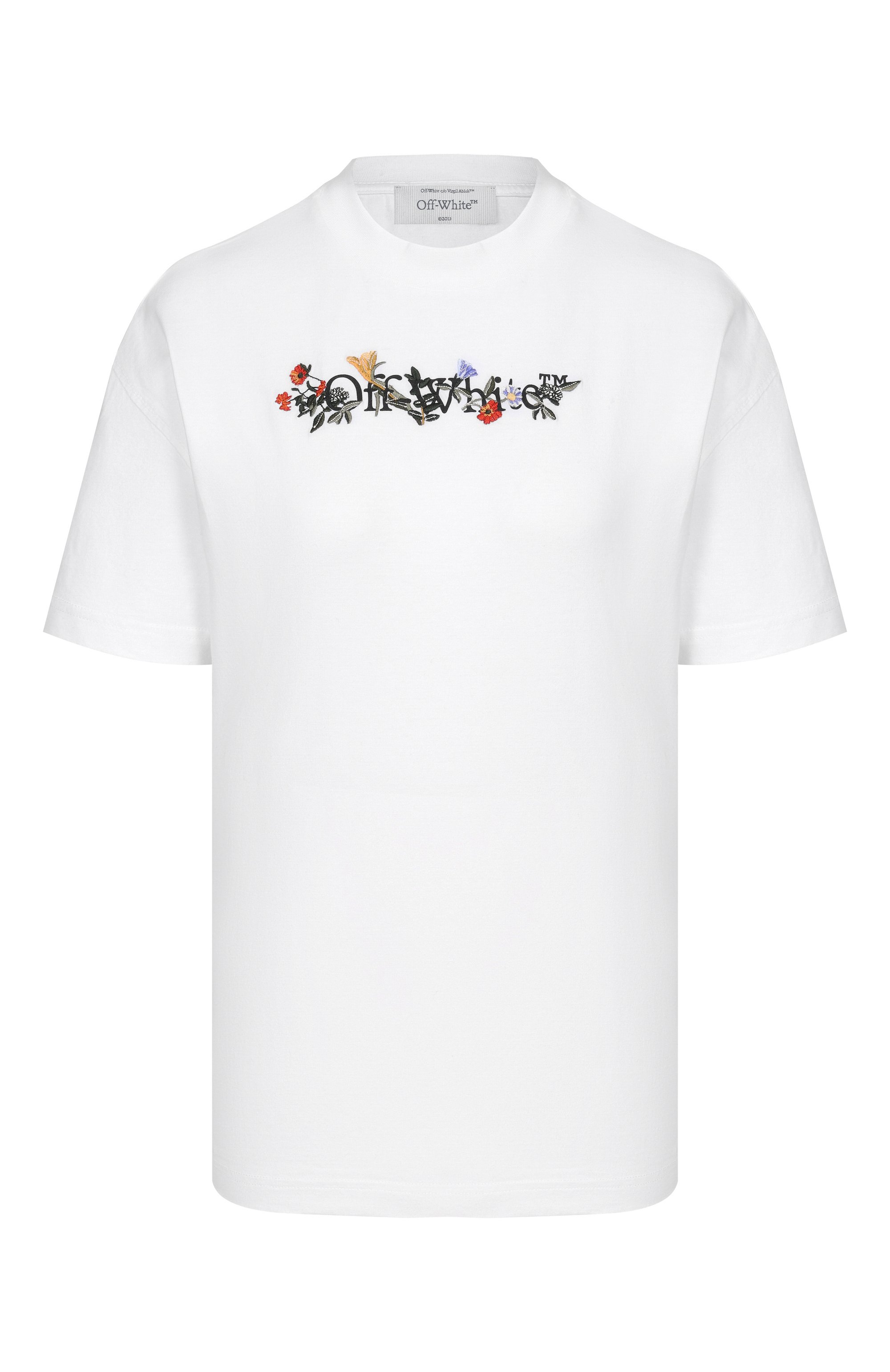 Хлопковая футболка OFF-WHITE, арт. 0WAA089F25JER002, фото 1