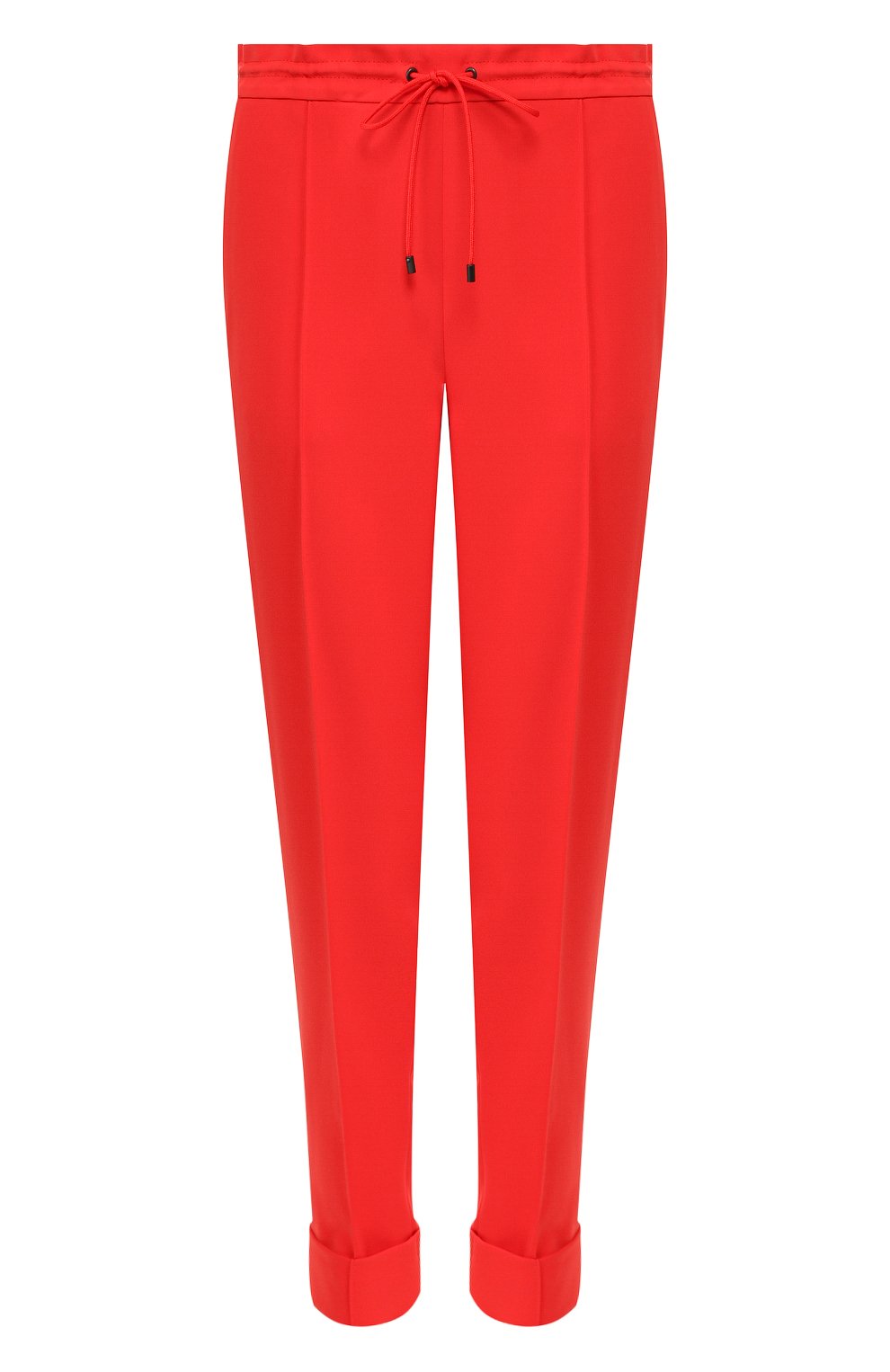 Брюки KENZO красного цвета по цене 29800 руб., арт. FA52PA1675AM, фото 1 Брюки KENZO, арт. FA52PA1675AM, фото 1