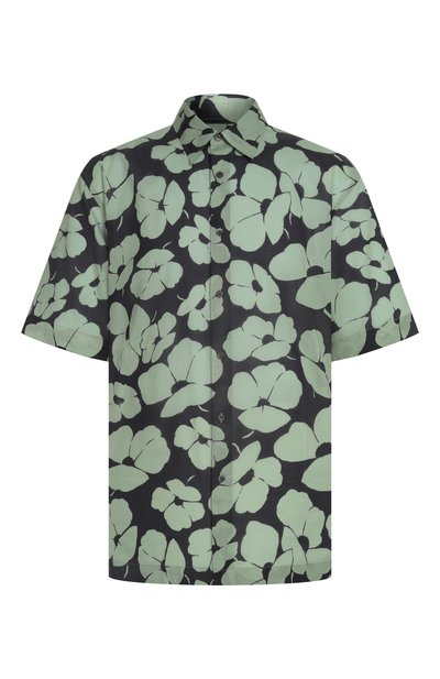 Мужская хлопковая рубашка DRIES VAN NOTEN, арт. 020700/3069