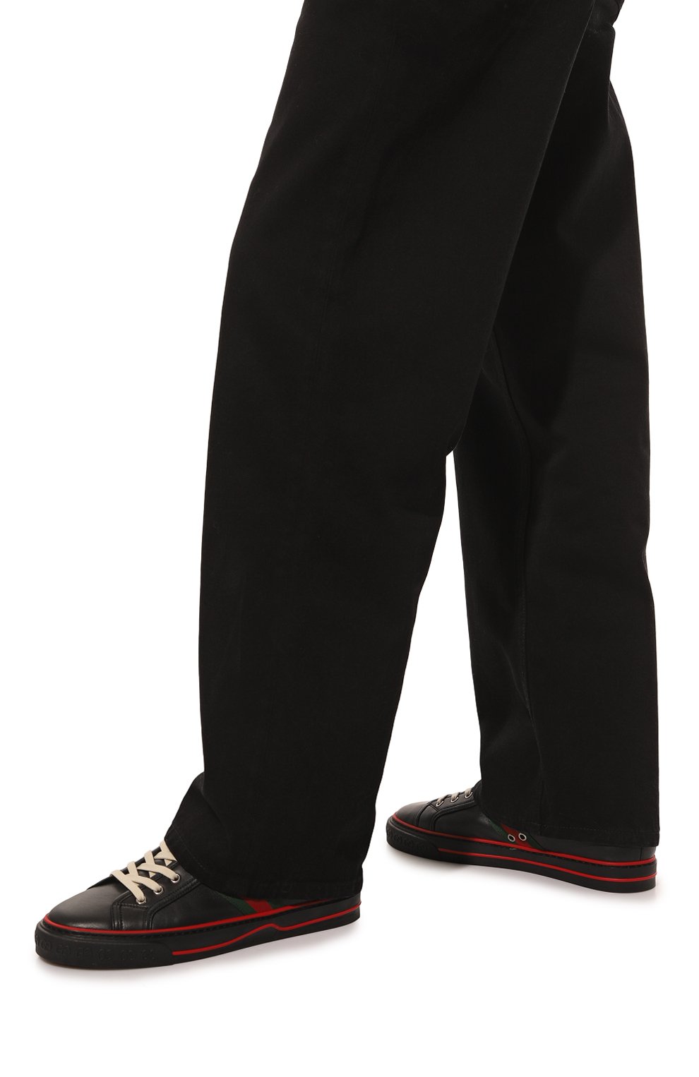 Кожаные кеды tennis 1977 GUCCI, арт. 644734 17L20, фото 3