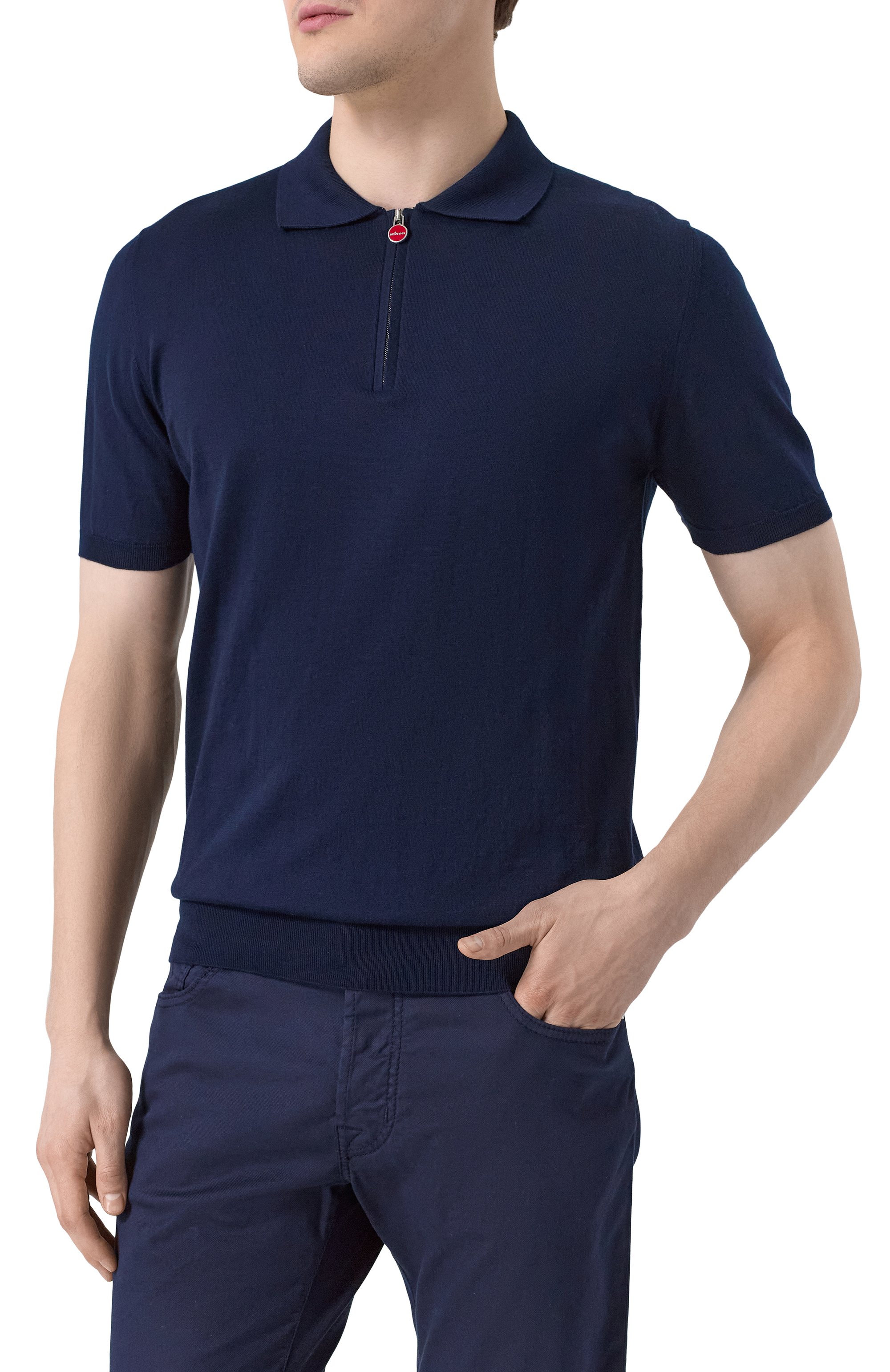 Хлопковое поло KITON, арт. UMKX33Z6, фото 3