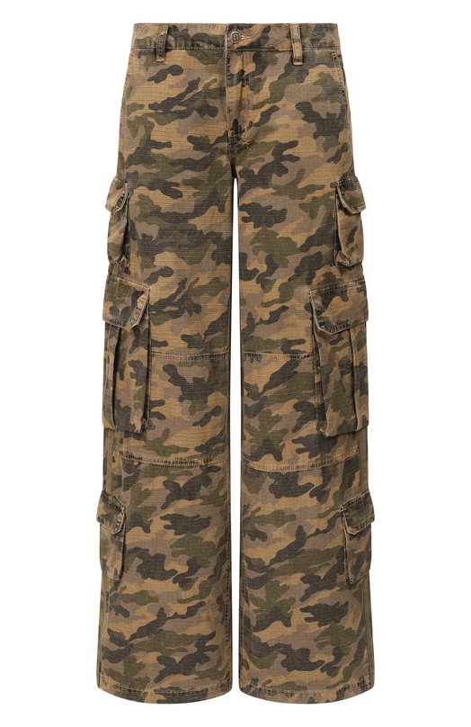 Хлопковые брюки-карго Ksubi WPS26PA011 Хаки WPS26PA011