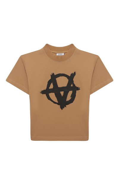 Хлопковая футболка VETEMENTS, арт. KA10TR140C