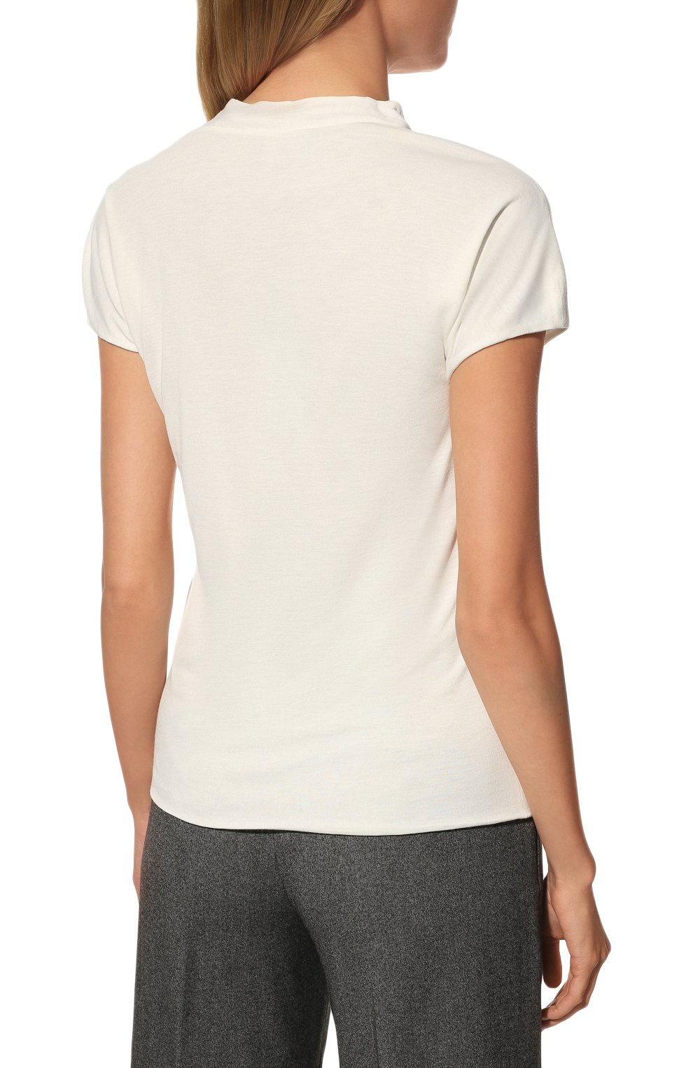 Футболка из вискозы и кашемира GIORGIO ARMANI, арт. 8NAM94/AJV7Z, фото 4