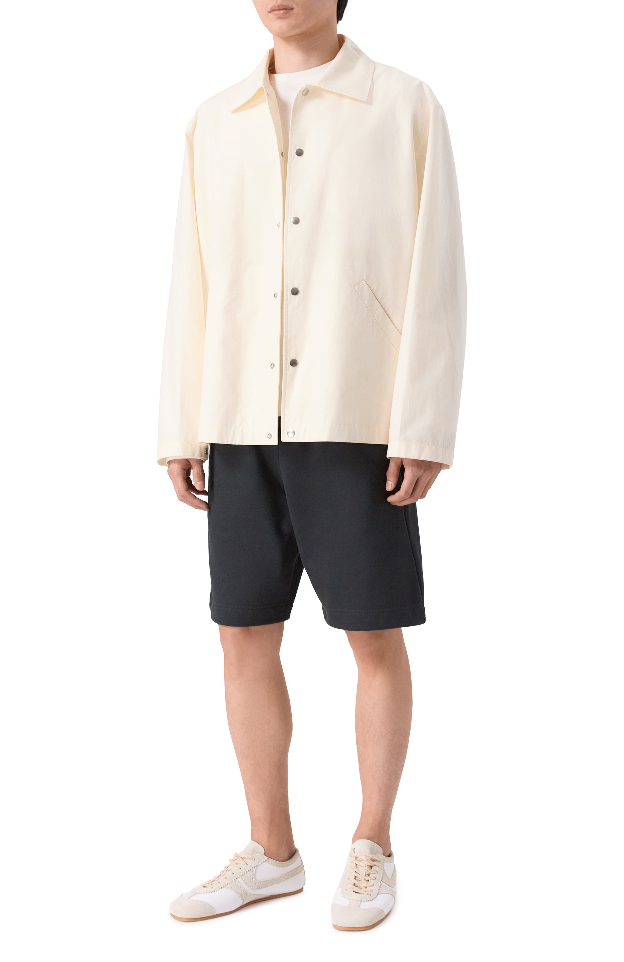 Хлопковые шорты DRIES VAN NOTEN, арт. 021158/3611, фото 2