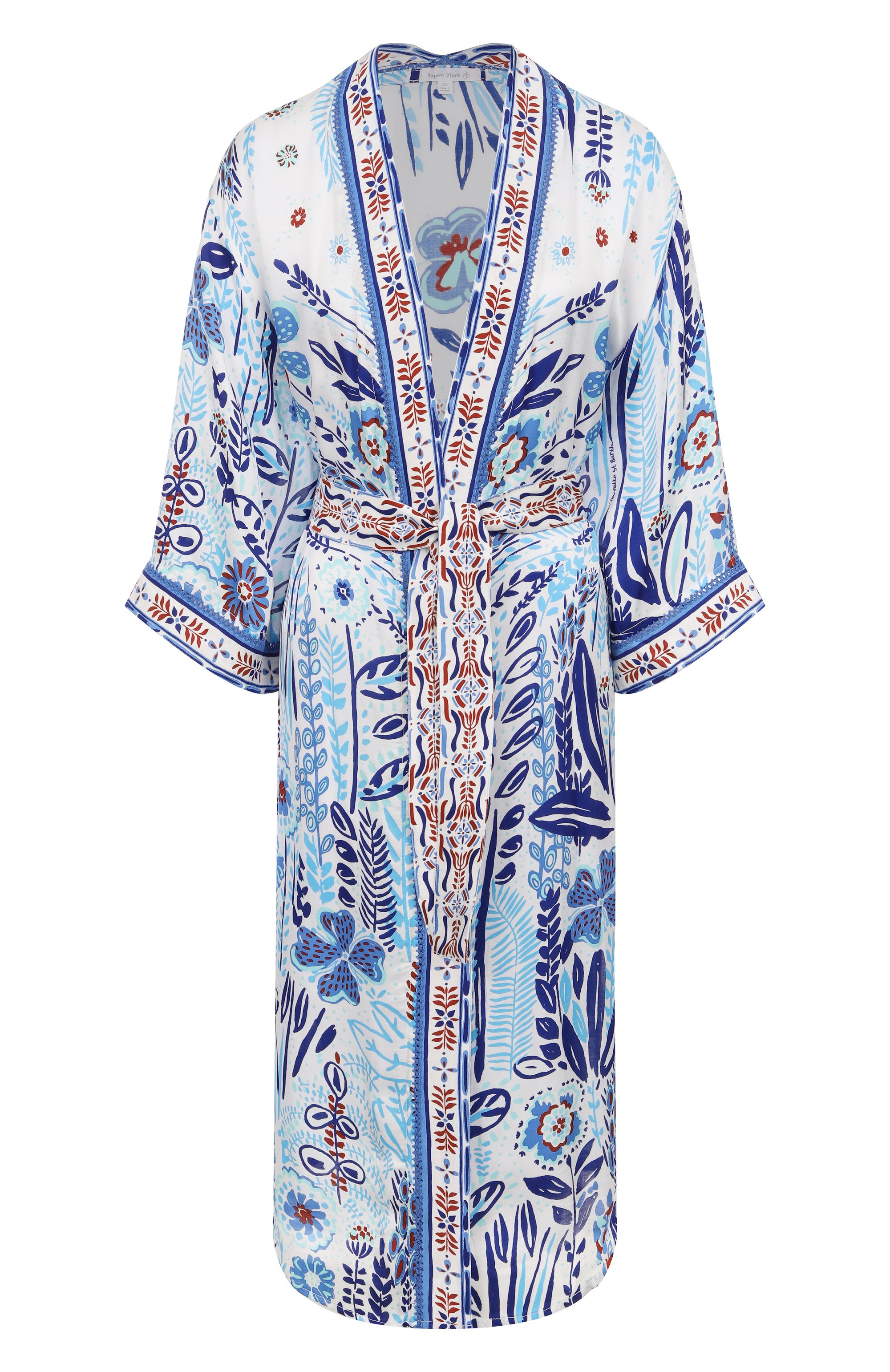 Кимоно из вискозы POUPETTE ST BARTH, арт. WEIR25FGPGU, фото 1