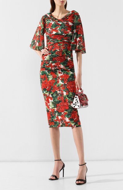 Шелковое платье DOLCE & GABBANA, арт. F69X8T/FSAYB, фото 2