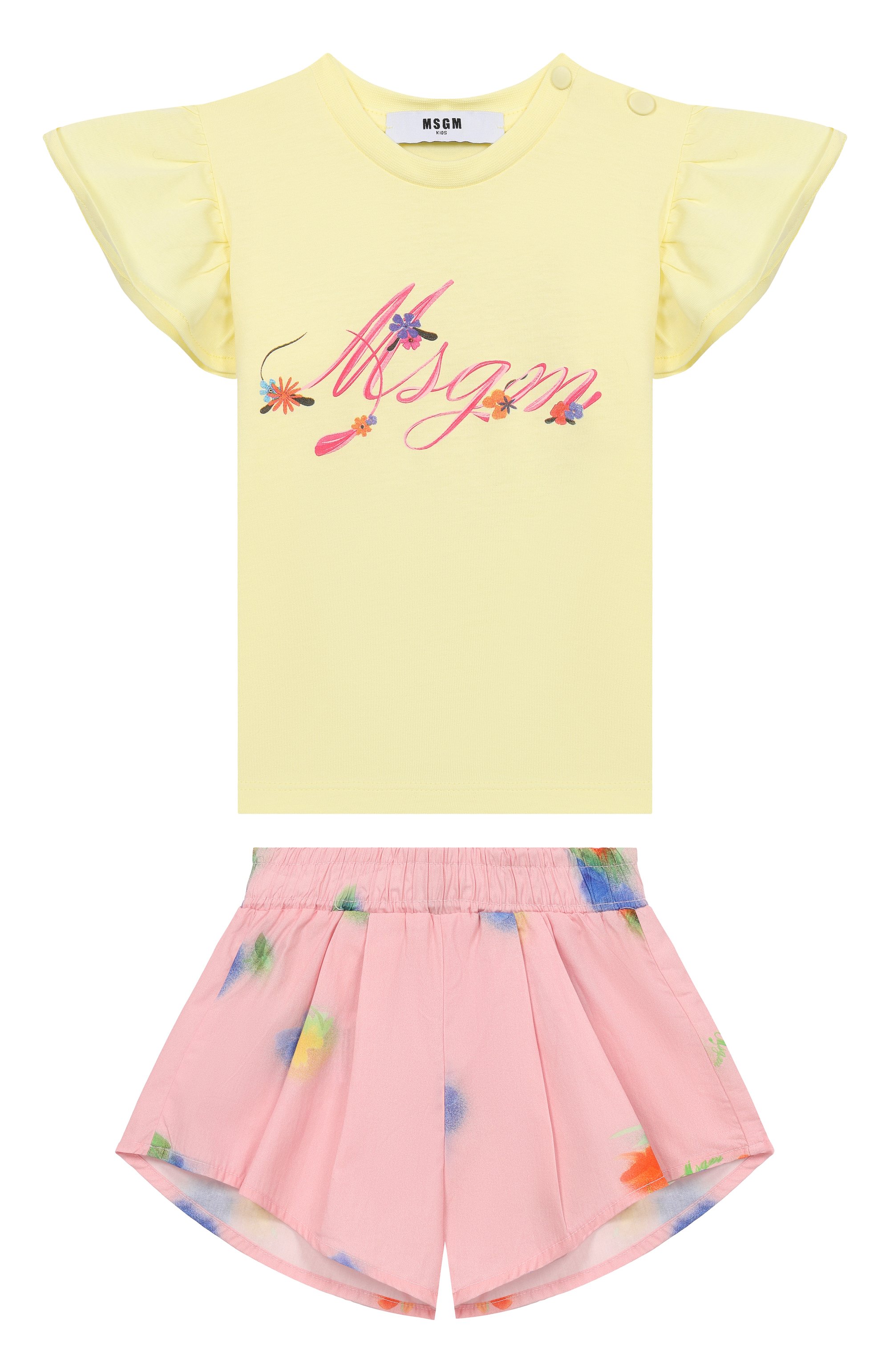 Комплект из футболки и шорт MSGM KIDS, арт. S6MSNGTR268, фото 1