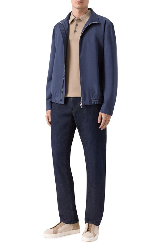 Комбинированные кеды Doucal's DU3542SPENPY847E Бежевый  DU3542SPENPY847E Фото 2