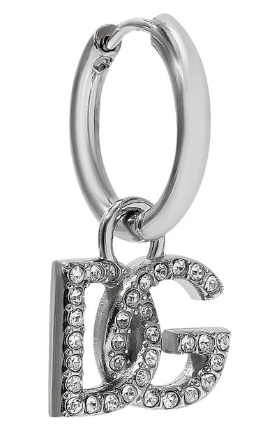 Моносерьга DOLCE & GABBANA серебряного цвета по цене 29500 руб., арт. WEP1L2 W1111, фото 3 Моносерьга DOLCE & GABBANA, арт. WEP1L2 W1111, фото 3