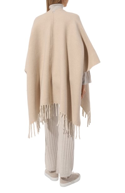 Пончо из шерсти и кашемира BRUNELLO CUCINELLI, арт. MSCDAGP42, фото 4