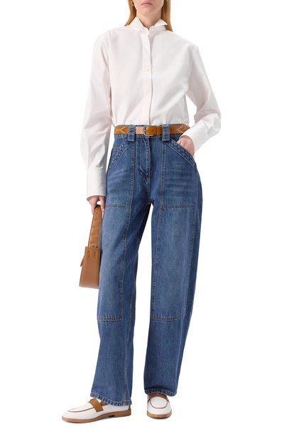 Комбинированные лоферы BOUGEOTTE, арт. LFS-TEICS0+LEGANA-002/FL, фото 2