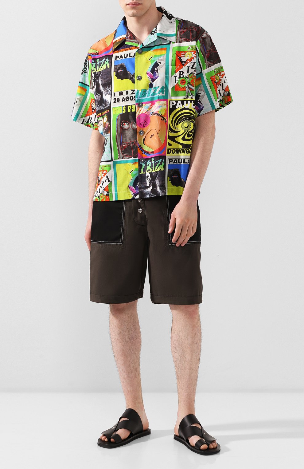 Хлопковая рубашка loewe x paula's ibiza LOEWE, арт. H616337X03, фото 2