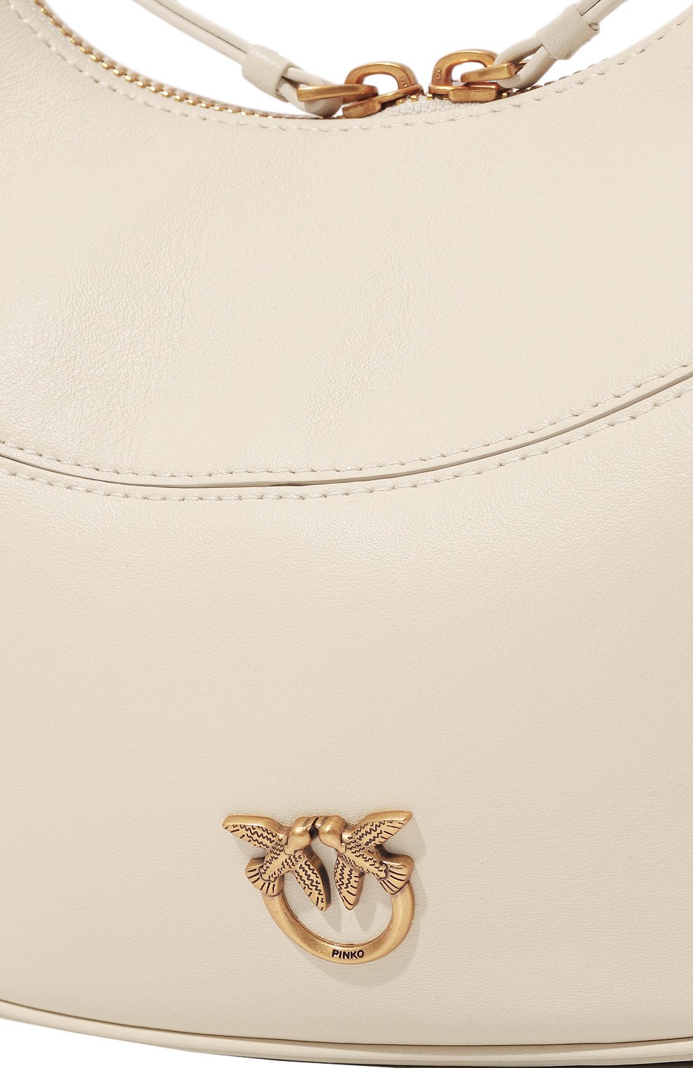 Сумка PINKO белого цвета по цене 46750 руб., арт. 101526-A0Q0, фото 3 Сумка PINKO, арт. 101526-A0Q0, фото 3