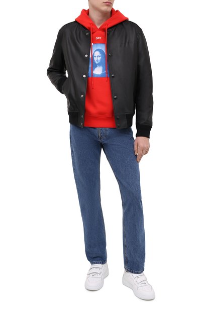 Хлопковое худи OFF-WHITE, арт. 0MBB037R21FLE001, фото 2