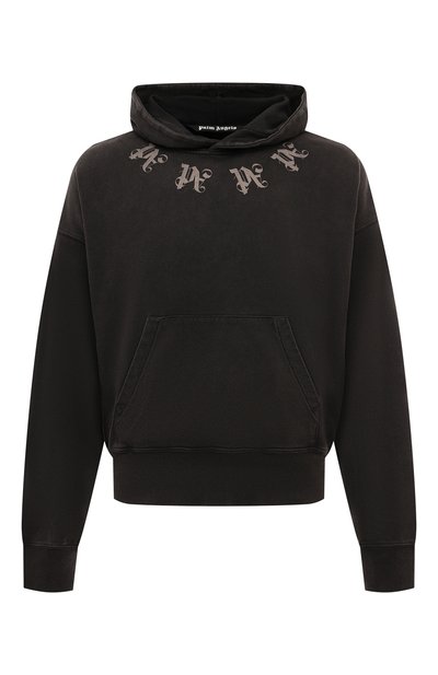 Мужской хлопковое худи PALM ANGELS, арт. PMBB058F24FLE002