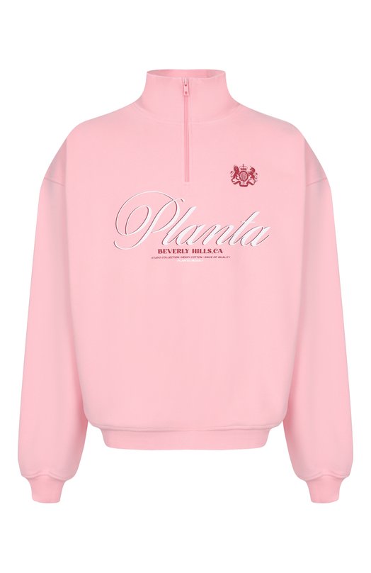 Хлопковый анорак Planta Rosa PR/A1/ITALIC-BOLD/370VELVET Розовый PR/A1/ITALIC-BOLD/370VELVET