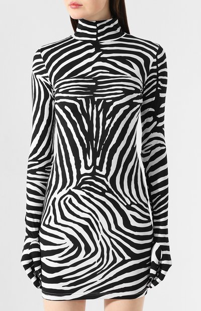 Платье с принтом VETEMENTS, арт. SS20DR294 2613/W/ZEBRA, фото 3