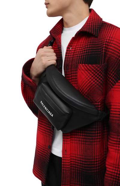 Кожаная поясная сумка everyday BALENCIAGA, арт. 552375/DLQ4N, фото 2
