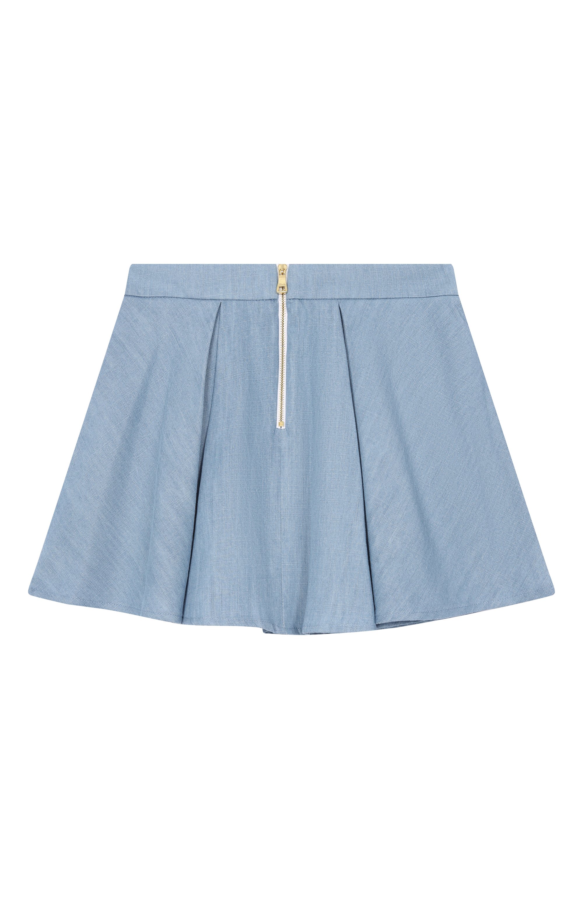 Юбка из хлопка и лиоцелла BALMAIN, арт. BY7A81, фото 2