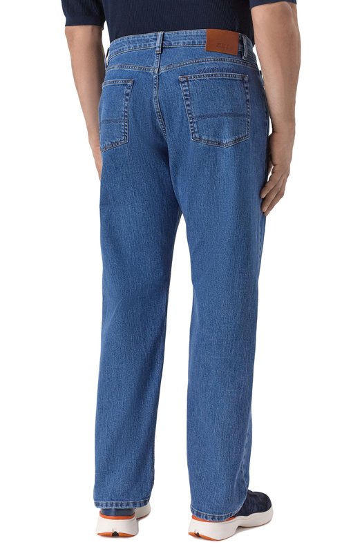 Джинсы Wide fit Zilli JPJ056M010340005F_68 Синий  JPJ056M010340005F_68 Фото 4