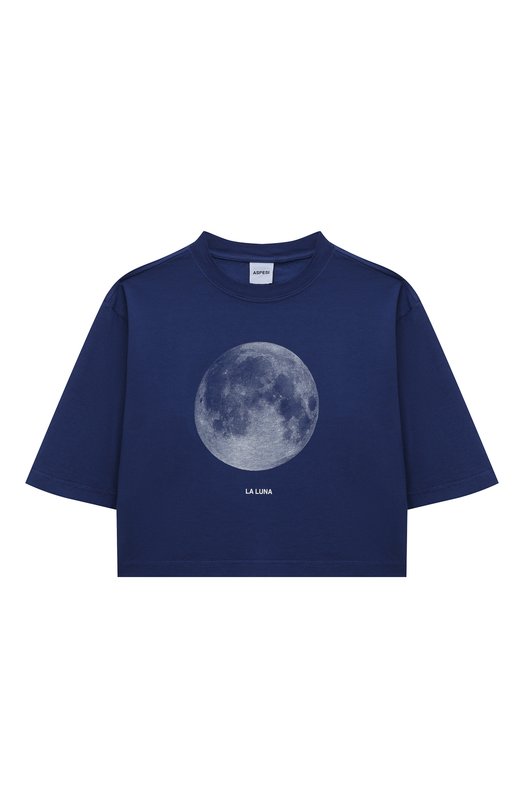 Укороченная футболка из хлопка Aspesi 3285₽