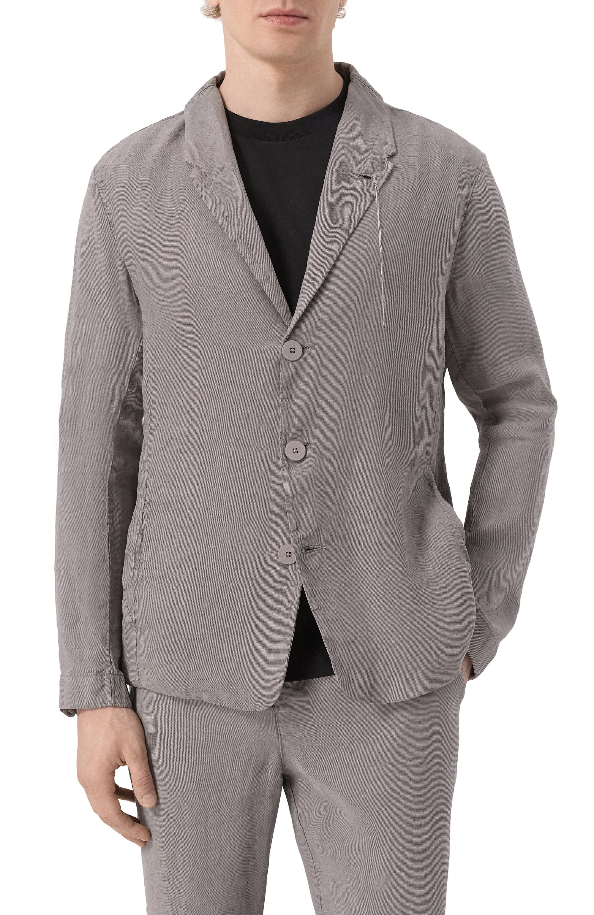 Льняной пиджак TRANSIT, арт. CFUTRZH171, фото 5