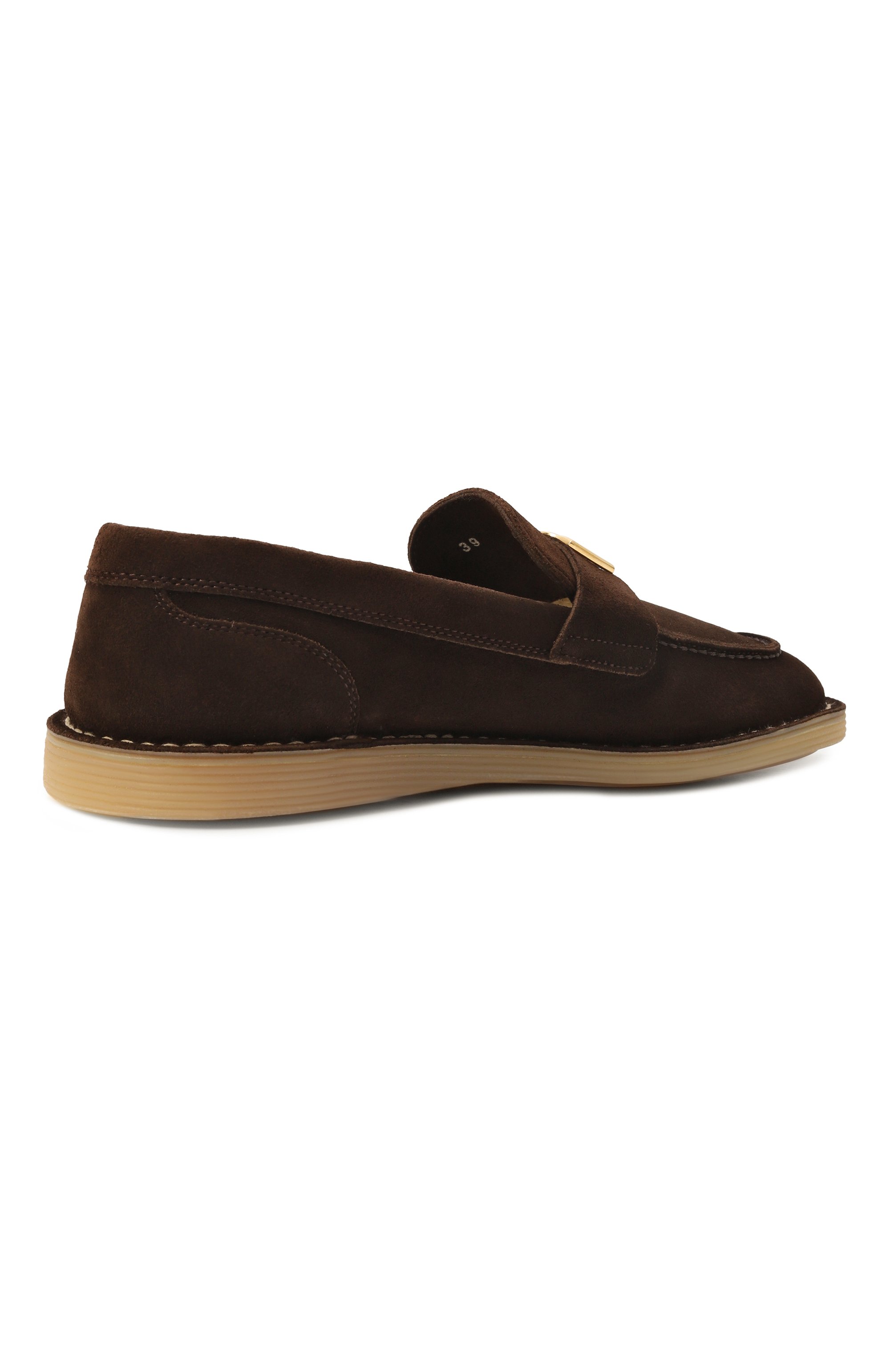 Замшевые лоферы DOLCE & GABBANA, арт. CP0182/A3G52, фото 5