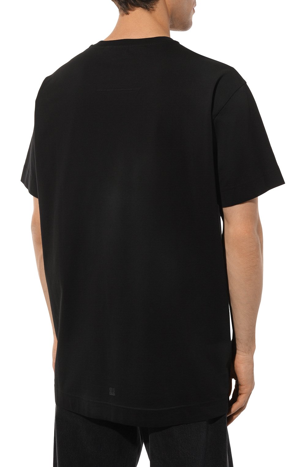 Хлопковая футболка GIVENCHY, арт. BM716N/3YC5, фото 4