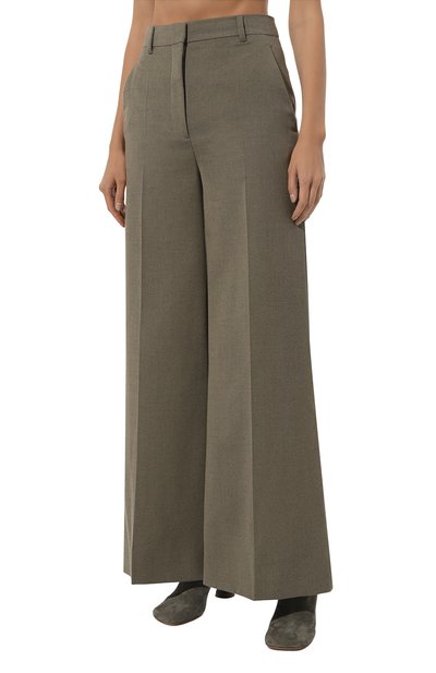 Шерстяные брюки STELLA MCCARTNEY, арт. 640206/3CU703, фото 3