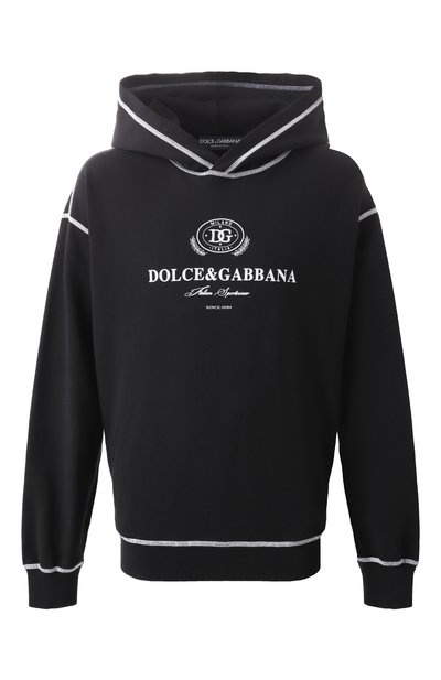 Мужской хлопковое худи DOLCE & GABBANA, арт. G9BDXZ/G7N0N