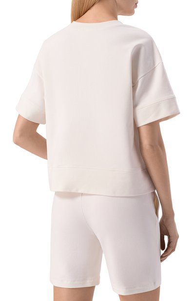 Хлопковая футболка HANRO, арт. 078896, фото 4