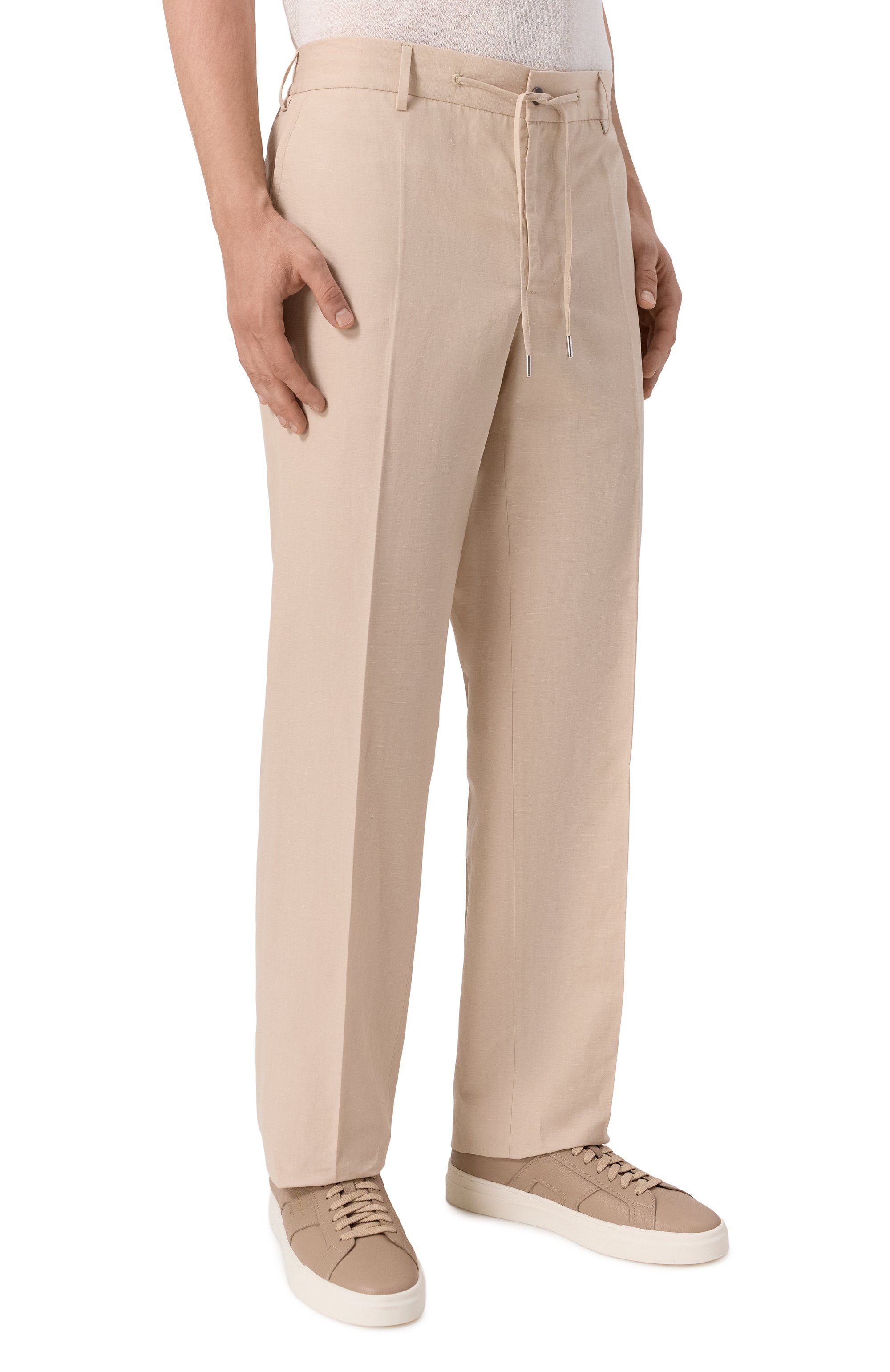 Брюки из хлопка и льна MVST, арт. MKATTY22/802, фото 3