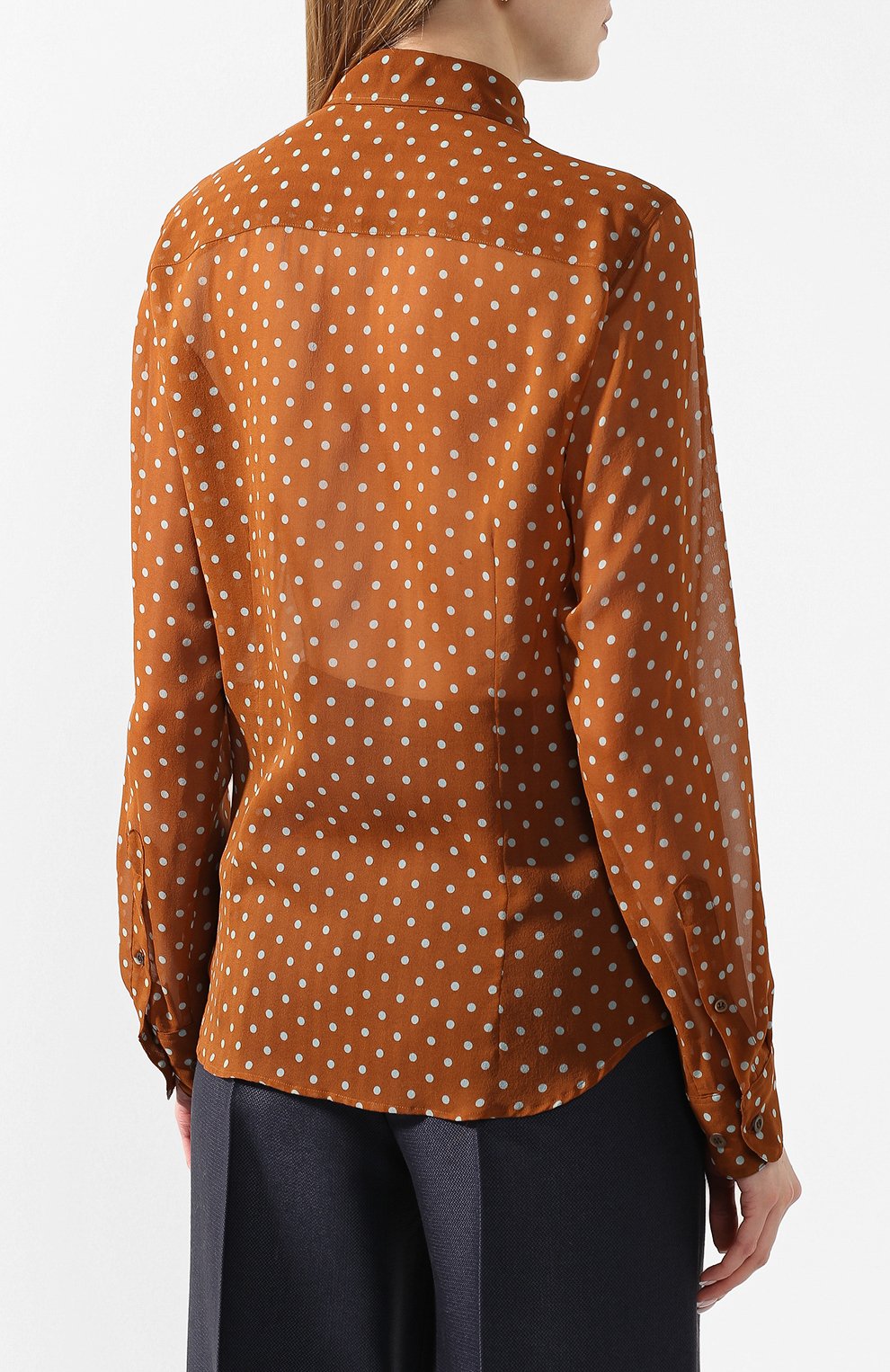 Шелковая блузка DRIES VAN NOTEN, арт. 201-10750-9410, фото 4