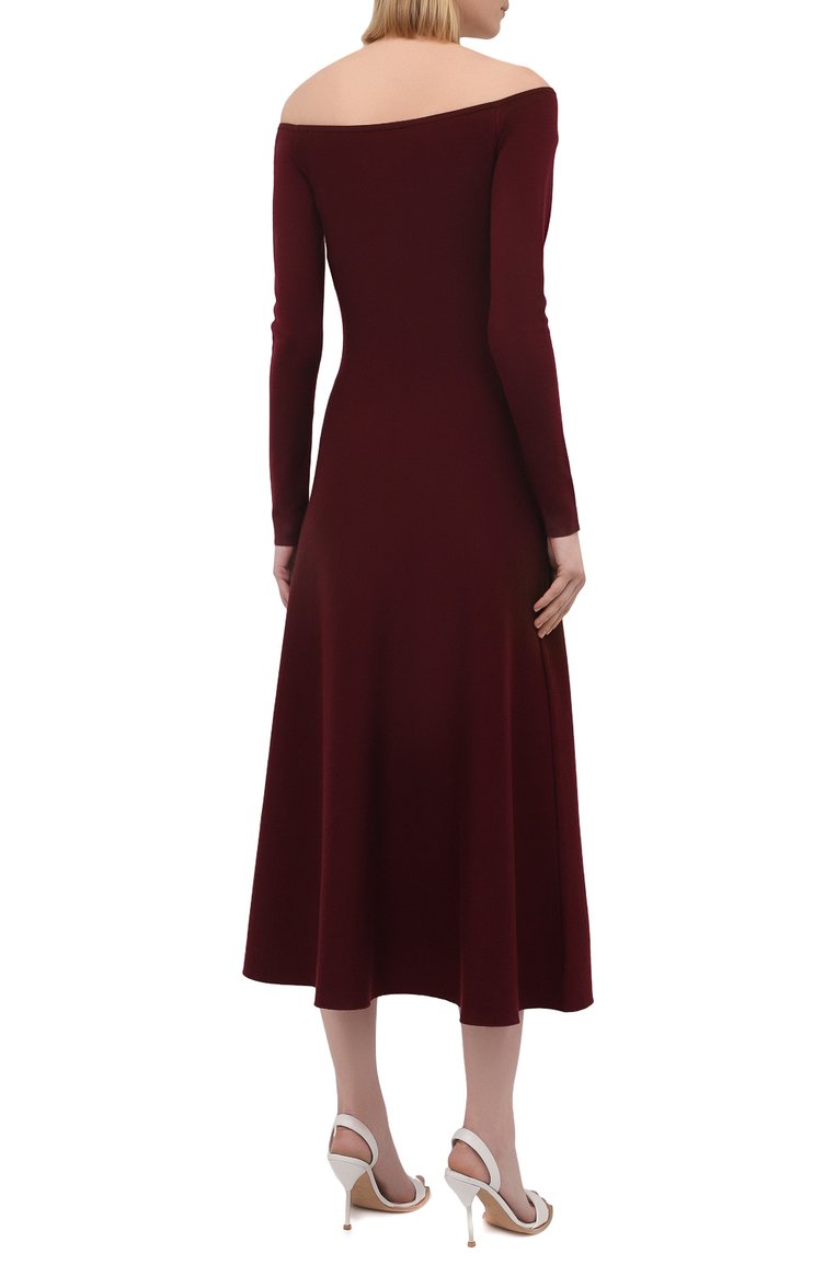 Платье из шерсти и шелка GABRIELA HEARST, арт. 321916 A002, фото 4