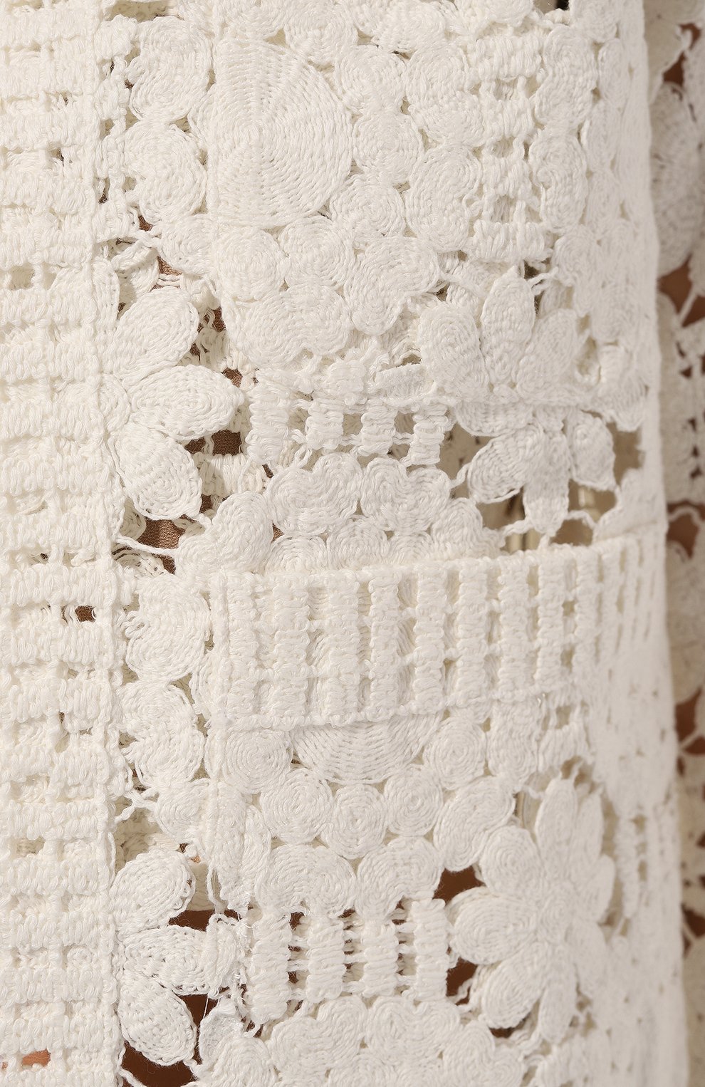 Хлопковый жакет ELIE SAAB, арт. 15170, фото 5