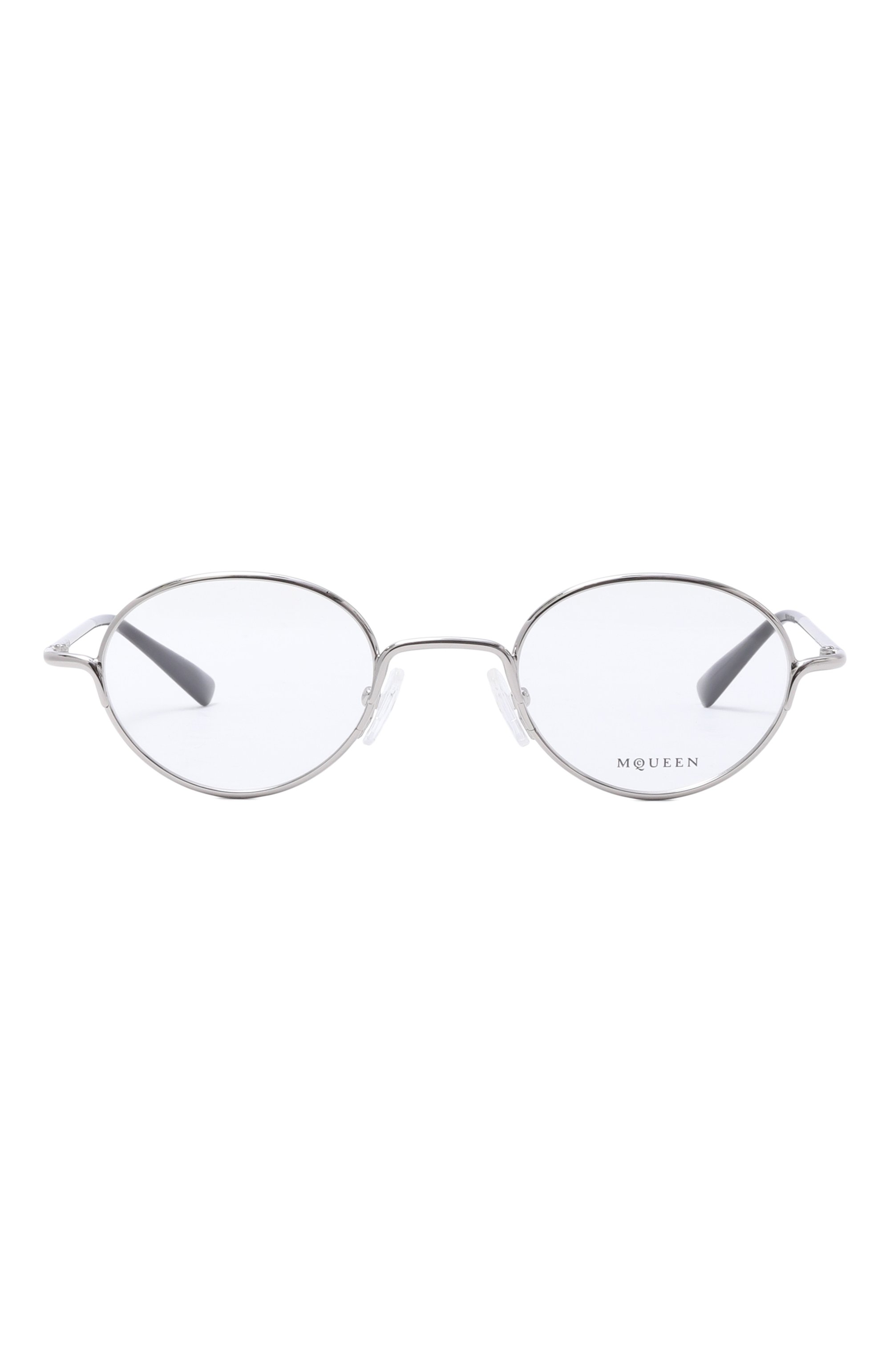 Оправа ALEXANDER MCQUEEN серебряного цвета по цене 39500 руб., арт. AM0562 001, фото 2 Оправа ALEXANDER MCQUEEN, арт. AM0562 001, фото 2