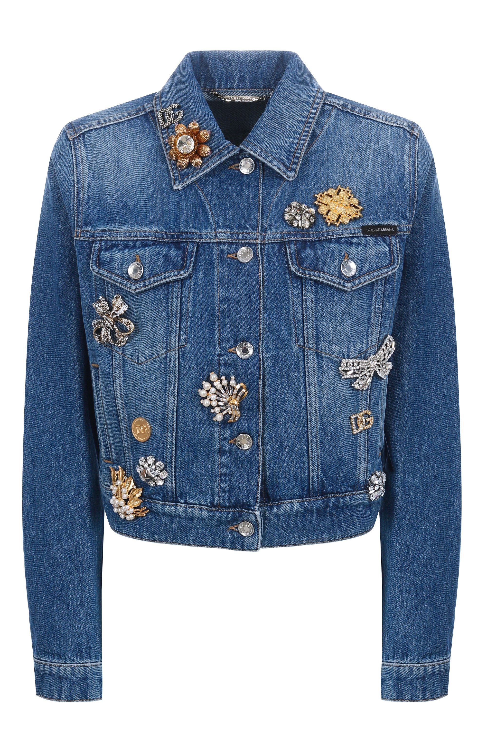 Джинсовая куртка DOLCE & GABBANA, ар�т. F9I46Z/G8NC7, фото 1