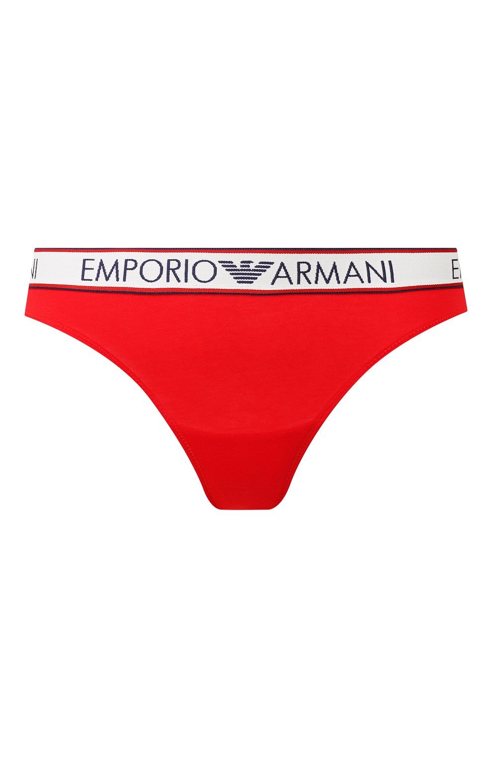 Трусы-слипы EMPORIO ARMANI красного цвета по цене 4195 руб., арт. 162948/0P317, фото 1 Трусы-слипы EMPORIO ARMANI, арт. 162948/0P317, фото 1