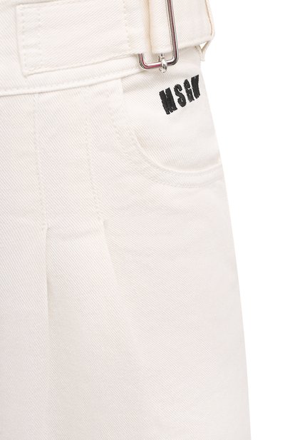 Джинсы MSGM белого цвета по цене 26900 руб., арт. 3041MDP48T 217279, фото 5 Джинсы MSGM, арт. 3041MDP48T 217279, фото 5