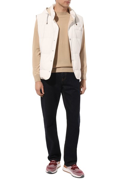 Пуховый жилет BRUNELLO CUCINELLI, арт. MM4031716, фото 2