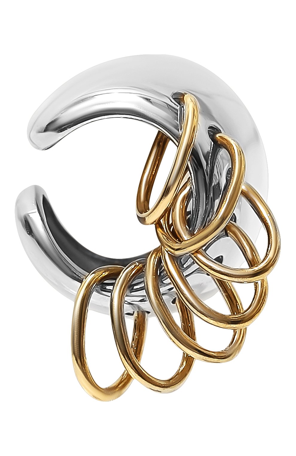 Кафф JEWLIA серебряного цвета по цене 14500 руб., арт. JR-181, фото 1 Кафф JEWLIA, арт. JR-181, фото 1