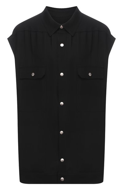 Женская рубашка из вискозы RICK OWENS, арт. RP21S3725/Y
